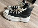 匡威（Converse）官方 Run Star Legacy CX男女皮質(zhì)夾心厚底鞋A05111C A05112C 38 曬單實拍圖