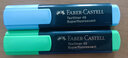輝柏嘉（Faber-castell）德國(guó)輝柏嘉熒光筆重點(diǎn)標(biāo)記筆記號(hào)筆黃色 藍(lán)色（1支） 曬單實(shí)拍圖
