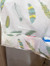 惠寻冰箱微波炉家电防尘罩带收纳挂袋防尘防水盖布收纳袋式置物袋 羽毛-单开门 实拍图