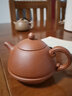 一茗金砂宜興紫砂壺茶具泡茶壺名家吳娟華全手工純原礦降坡泥270CC玉笠壺 曬單實拍圖