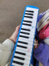 奇美口风琴37/32 键儿童小学生口风琴课堂教学专业演奏口风琴 32键亲情树-蓝色(软包) 实拍图