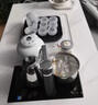 令祥水墨琉璃茶具套裝泡茶壺蓋碗茶壺蓋碗功夫茶具茶杯禮盒禮品全套 飄墨琉璃蓋碗 曬單實拍圖