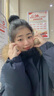 舒芳蝶（shufangdie）棉服女2025冬季新款大毛領(lǐng)派克服羽絨棉衣韓版休閑設(shè)計感棉襖外套 藏青色 M 曬單實拍圖