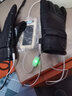 新術(shù)usb電熱手套充電寶加熱電瓶車(chē)電熱手套電動(dòng)車(chē)摩托車(chē)男女發(fā)熱手套 USB手套黑色（調溫款） 均碼 曬單實(shí)拍圖