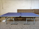 红双喜DHS乒乓球桌折叠比赛训练乒乓球台含兵乓网架T3726 实拍图