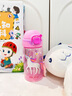 NUBY（努比）新品閃亮輕巧大容量運動水杯防漏便攜兒童吸管杯 獨角獸 415ml 曬單實拍圖