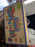 纽奇儿童磁力片积木玩具彩窗3-6岁男女孩玩具磁力小车大颗粒积木186件 实拍图