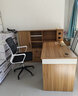 錫田家具辦公職員財務(wù)高柜辦公桌椅組合卡座單人位（含柜椅） 曬單實(shí)拍圖