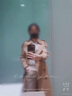 詩迪芙休閑褲女加絨喇叭褲女呢子秋冬季新款顯瘦長褲子高腰杏色闊腿百搭微喇褲 杏色加絨 L 曬單實(shí)拍圖