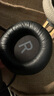 承策 適用愛(ài)科技AKG k240耳機套K52 k72 k92耳罩k241 242 270 271 272頭戴式降噪耳機罩隔音海綿套配件 黑色LR皺皮耳套一對【印字款】 曬單實(shí)拍圖