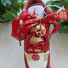 耐克（NIKE）婚鞋女鞋Dunk紅色男女a(chǎn)j婚鞋新中式婚禮喜慶新婚禮物休閑運(yùn)動板鞋 秀禾AJ婚鞋+配飾 【暗紅】 37.5 尺碼偏小 曬單實(shí)拍圖