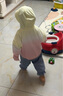 戴維貝拉（DAVE＆BELLA）女童防紫外線冰絲防曬服兒童防曬衣男童夏季大童寶寶嬰兒防曬斗篷 橘粉DB2234158 100 cm（建議身高90-100cm） 曬單實(shí)拍圖