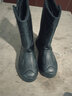 雅森加絨雪地靴男士加厚防水雨鞋防滑釣魚(yú)鞋棉鞋高幫保暖長(cháng)筒靴子 E-2黑色+內膽 43 曬單實(shí)拍圖