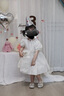 G·DUCK KIDS女童公主水晶小皮鞋2025春秋新款寶寶軟底單鞋閃亮水鉆艾莎公主鞋 米色 26 內(nèi)長16.2cm 曬單實(shí)拍圖