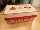 束語(yǔ)圣誕節包裝盒禮盒曲奇餅干盒子糖果空盒禮物袋烘焙糖霜太妃糖紙小 sweet紅白格紋盒子5個(gè) 曬單實(shí)拍圖