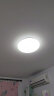 松下（Panasonic）灯LED灯吸顶灯客厅卧室灯具书房餐厅灯具 圆形24瓦素白 实拍图