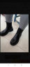 达芙妮官方马丁靴女加绒2023新款秋冬烟筒靴子女英伦风中筒切尔西靴女靴 黑色加绒（中筒） 37 实拍图
