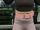 TMT健身腰带女举重深蹲硬拉护腰防卡力量训练撸铁运动牛皮护腰带护具 实拍图