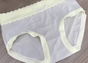 莫代爾品牌女士?jì)妊?00支高彈無(wú)痕抗菌全純棉檔透氣中腰學(xué)生少女生底褲 A淺紫+豆紅+灰綠 M 建議80-100 曬單實(shí)拍圖