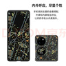 華為原裝P50Pocket\/S藝術(shù)主題手機(jī)殼P50寶盒保護(hù)套折疊屏防摔外殼超薄硬殼男女輕薄原廠全包 P50 Pocket智能主題保護(hù)殼-浩瀚黑 曬單實(shí)拍圖