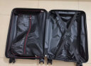 卡帝乐鳄鱼拉杆箱行李箱小型20英寸耐磨万向轮商务男女出差旅行箱登机箱黑 晒单实拍图