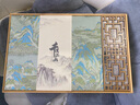 伯山甫正宗新會(huì)小青柑茶葉普洱茶云南熟茶生曬陳皮柑普茶禮盒裝節(jié)日送禮 千里江山禮盒500g 曬單實(shí)拍圖