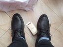 柒牌皮鞋男款商務(wù)正裝春夏新款透氣男鞋低幫休閑鞋126JX700 黑色 43 曬單實(shí)拍圖