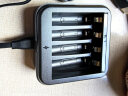 南孚 7号充电锂电池4粒套装 1.5V恒压快充 适用电动牙刷/闪光灯/键鼠/手电/电子秤等 AAA七号 实拍图