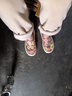快樂(lè)瑪麗（J&M）樂(lè)福鞋女2025春夏新款厚底增高防滑松糕懶人一腳蹬休閑單鞋子女 香檳色【春夏款/薄款】亮片 35 225mm (曬圖送20元紅包） 曬單實(shí)拍圖