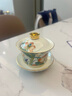 永豐源（auratic）幸福滿(mǎn)園 19頭/18頭 陶瓷多用茶咖具 中式家用茶具咖啡具 禮品裝 19頭【4人位】 曬單實(shí)拍圖