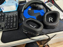 賴小星耳機套 適用Logitech G533 G633 G633S羅G635技G933 G933s G935耳罩頭戴包耳式游戲海綿套替換配件 【原配款】黑色蛋白皮耳機套一對 曬單實拍圖