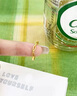 中國黃金（CHINA GOLD）莫比烏斯黃金戒指女足金交織活口戒生日禮物送女友老婆情 足金交織纏綿戒指 曬單實(shí)拍圖