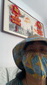 戀姬莎遮陽(yáng)帽女防曬口罩帽子一體夏季下地干活遮臉太陽(yáng)帽新款采茶帽 黃彭大花 [帽子+口罩] 曬單實(shí)拍圖