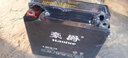 豪爵適用于凌木銳爽EN125/150豪爵摩托車電瓶12v7ah干電瓶免維護(hù)蓄電 12N7A 曬單實(shí)拍圖