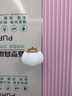 黑控床頭吊燈2025新款主臥室奶油風(fēng)吊線(xiàn)燈創(chuàng  )意原木溫馨玄關(guān)小吊燈 單頭吊燈【17cm】三色 曬單實(shí)拍圖