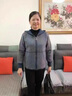 羅蒙（ROMON）媽媽裝外套中年婦女套裝中老年女裝春秋裝2024新款針織開衫女上衣 藍(lán)色【外套】 M （建議85-105斤） 曬單實(shí)拍圖