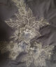 羽絨服修補貼手縫黑色蕾絲立體刺繡貼衣服貼花補丁手縫布貼補丁貼破洞修補大號繡花 P560淺藍一對 曬單實拍圖