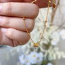 中國黃金（CHINA GOLD）黃金手鏈女士足金小蠻腰手鏈新轉(zhuǎn)運珠手飾生日七夕情人節(jié)生日禮物 當(dāng)日/次日*小蠻腰手鏈 約1.9g 曬單實拍圖
