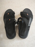 啄木鳥(niǎo)男涼鞋25新款潮夏天男款耐磨防滑防臭開(kāi)車(chē)鞋可以泡水情侶沙灘鞋 黑色 40 曬單實(shí)拍圖
