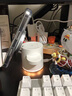 冠渠QI2三合一無線充電器適用apple watch手表iwatch蘋果15充電座快充支架磁吸MagSafe底座airpods耳機 冰川白「QI2認證」自帶小夜燈/ 巴掌大小 曬單實拍圖