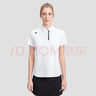 迪桑特 WOMEN’S TRAINING  女士 TOUGH透氣吸濕排汗 短袖POLO衫 WT-WHITE XL (175/92A) 曬單實拍圖
