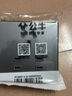 公牛（BULL）開關(guān)插座面板七孔插座暗裝7孔家用多孔86型墻壁插座G62灰色 七孔插座(鈦金灰) 曬單實拍圖
