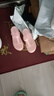 維布倫（VEBLEN）包頭涼鞋女防滑外穿夏季厚底沙灘鞋軟底洞洞鞋增高果凍鞋旅游 6601玫瑰金 36 曬單實(shí)拍圖
