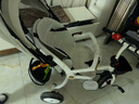 FULAIXIN【折疊、可躺】?jī)和嗆嚹_踏車寶寶兒童車輕便手推車雙向嬰兒車 折疊可躺+離合+鈦空輪 白色流星 曬單實(shí)拍圖