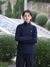 ELLE ACTIVE高級感半拉鏈立領(lǐng)衛(wèi)衣女士百搭彈力運動舒適套頭衫針織衛(wèi)衣 藏青色 S 曬單實拍圖
