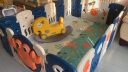 乐亲（Lechin）儿童围栏婴儿游戏安全栅栏家庭地上游乐园室内学步护栏螃蟹蓝16+2 实拍图
