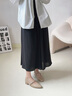百田森 PETINSON羊皮復(fù)古瑪麗珍鞋女春新低跟真皮優(yōu)雅女單鞋 杏色 37 曬單實(shí)拍圖