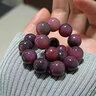 茂悅奇異紫葡萄白玉菩提手串繞指柔正品女學(xué)生黨文玩白菩提根手鏈盤(pán)玩 紫葡萄手串 曬單實(shí)拍圖