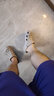 CROCS卡駱馳洞洞鞋檀健次同款男鞋女鞋夏季新款拖鞋涼拖鞋涼鞋沙灘鞋 10126-2V3卵石/貝雅（尺碼偏大） 42 -43(270mm) 曬單實(shí)拍圖