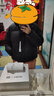 GARNUO黑色短款羽絨服女小個(gè)子2025新款冬季90白鴨絨立領(lǐng)加厚面包服外套 黑色 S【80-100斤】 曬單實(shí)拍圖
